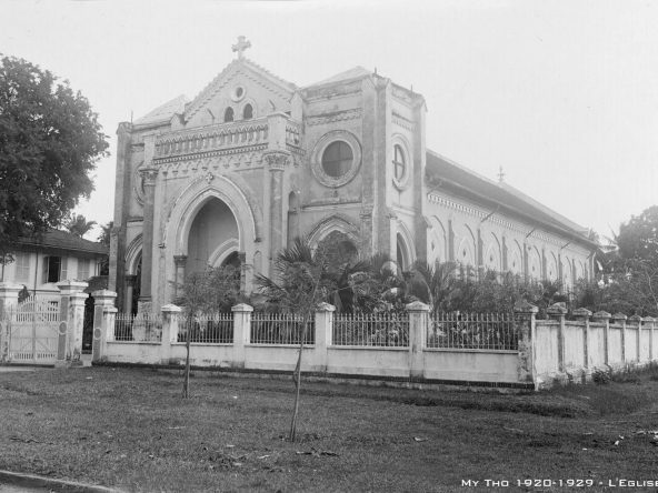 Nhà thờ chính tòa mỹ tho xưa