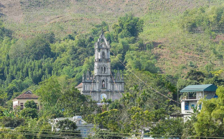 Nhà Thờ Mường Riệc (Mỹ Thành)