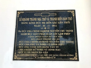 Nhà Thờ Tân Yên – Giáo phận Xuân Lộc